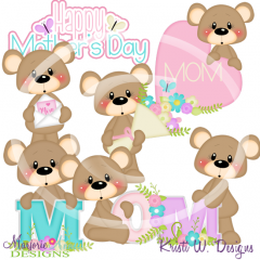 Franklin-Mother's Day SVG Cutting Files/Paper Piecing +Clipart
