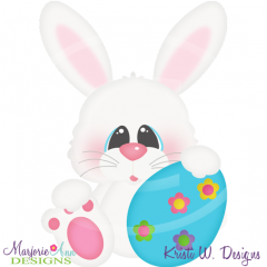 Here Comes The Easter Bunny Cutting Files-Includes Clipart