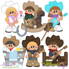 Giddy Up SVG Cutting Files + Clipart