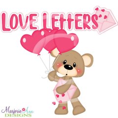 Franklin Love Letters SVG Cutting Files + Clipart