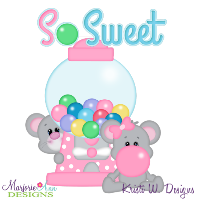 So Sweet SVG Cutting Files Includes Clipart
