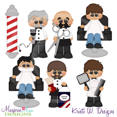 When I Grow Up~Barber SVG Cutting Files Includes Clipart