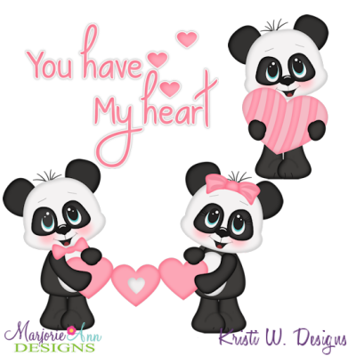 You Have My Heart SVG Cutting Files + Clipart