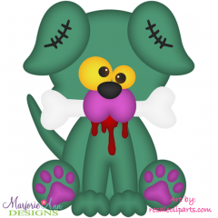 Animal Pals-Zombie Dog Exclusive SVG Cutting Files+Clipart