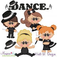 When I Grow Up~Jazz Dancer Cutting Files-Includes Clipart