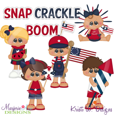 All American Kids SVG Cutting Files Includes Clipart