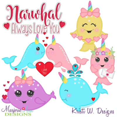 Magical Valentine SVG Cutting Files Includes Clipart