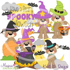 Franklin Halloween Night SVG Cutting Files/Paper Piecing+Clipart