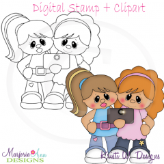 Selfie Addict SVG Cutting Files Includes Clipart