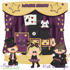 When I Grow Up~Magician SVG Cutting Files+Clipart