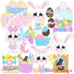 Easter Sweets SVG Cutting Files/Paper Piecing + Clipart