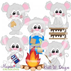 Gimme S'more SVG Cutting Files/Paper Piecing +Clipart