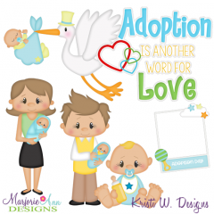 Adoption Day-Boy SVG Cutting Files Includes Clipart