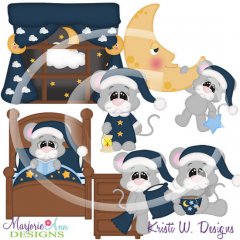 Martin Bedtime SVG Cutting Files/Paper Piecing +Clipart