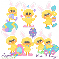 Easter Quack Ups Cutting Files-Includes Clipart