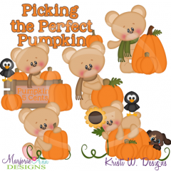 Picking The Perfect Pumpkin SVG Cutting Files Includes Clipart