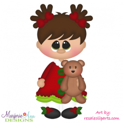 Friend Pals-Christmas Girl Exclusive SVG Cutting Files + Clipart