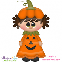 Friend Pals-Pumpkin Girl Exclusive SVG Cutting Files + Clipart
