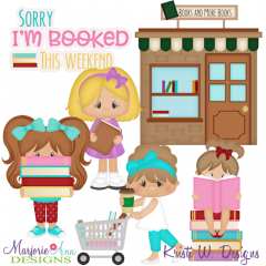 I'm Booked This Weekend SVG Cutting Files Includes Clipart