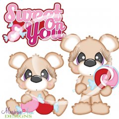 So Sweet On You SVG Cutting Files/Paper Piecing + Clipart