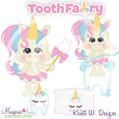 Toothfairy Unicorns SVG Cutting Files + Clipart