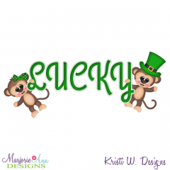 Lucky Monkey's SVG Cutting Files + Clipart
