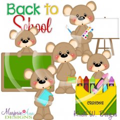 Franklin-Back To School SVG Cutting Files/Paper Piecing +Clipart