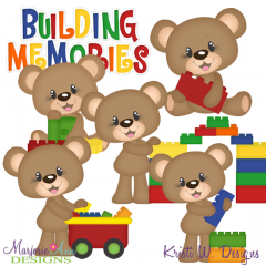 Building Memories SVG Cutting Files Includes Clipart