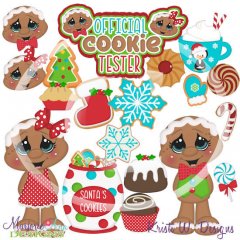 Christmas Sweets SVG Cutting Files/Paper Piecing +Clipart