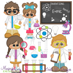 Science Is Fun SVG Cutting Files Includes Clipart