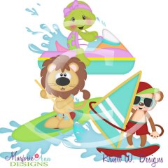 Making Waves SVG Cutting Files + Clipart