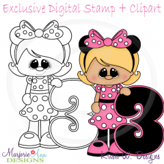 A Very Minnie Birthday SVG Exclusive Cutting Files + Clipart
