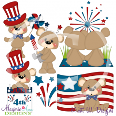 Franklin 4th Of July SVG Cutting Files Includes Clipart