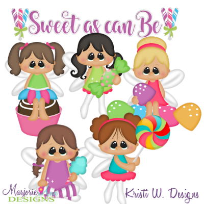 Sweet As Can Be SVG Cutting Files Includes Clipart