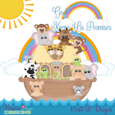 God Keeps His Promises SVG Cutting Files Includes Clipart