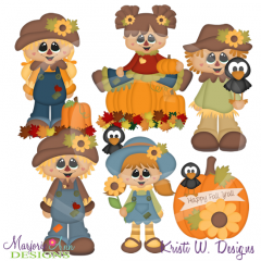 Happy Fall Y'all SVG Cutting Files Includes Clipart