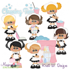 When I Grow Up-Little Maids Cutting Files-Includes Clipart