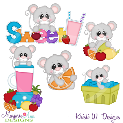 Sweet Smoothie Cutting Files Includes Clipart