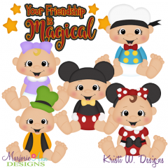 Your Friendship Is Magical SVG Cutting Files + Clipart