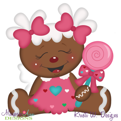 Sweet Sugar Angel SVG Cutting Files Includes Clipart