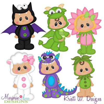 Chubbies Halloween Costumes SVG Cutting Files + Clipart