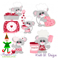 Baking EXCLUSIVE SVG Cutting Files Includes Clipart