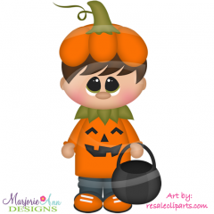 Friend Pals-Pumpkin Boy Exclusive SVG Cutting Files + Clipart