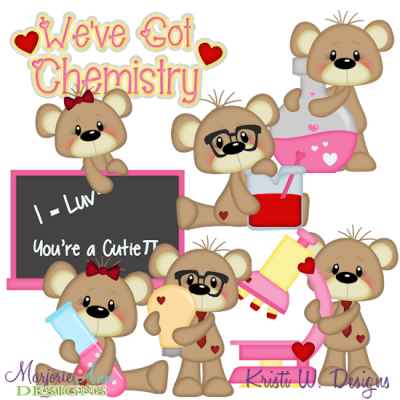 We've Got Chemistry SVG Cutting Files Includes Clipart