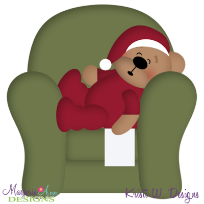 Waiting For Santa SVG Cutting Files Includes Clipart