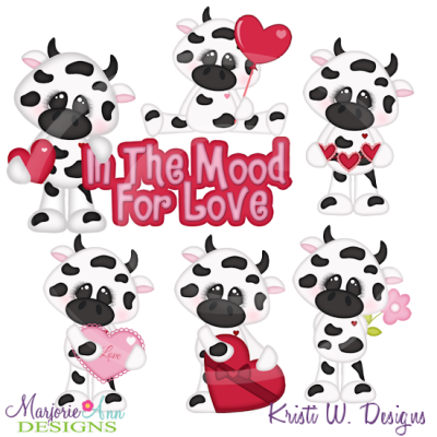 In The Mood For Love Cutting Files-Includes Clipart