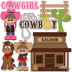 Yee-Haw SVG Cutting Files + Clipart