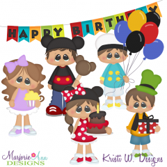 Magical Birthday Exclusive SVG Cutting Files Includes Clipart