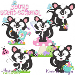 You're Scent-sational SVG Cutting Files Includes Clipart