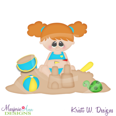 Callie & Her Castle SVG Cutting Files Includes Clipart